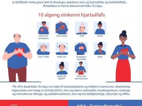Hjartaheilsa plakat